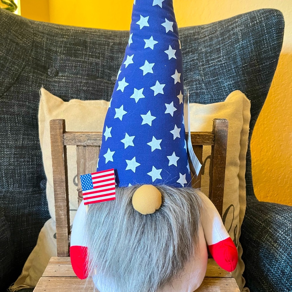 Gnome 4th of July Summer Gnomer by Huntington Home 20”
